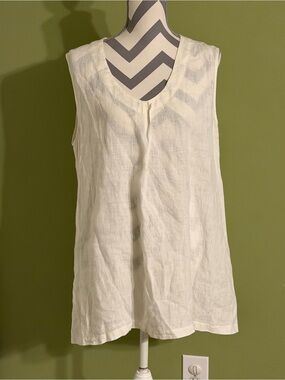 Completo Lino by Arthurio linen tunic tank top